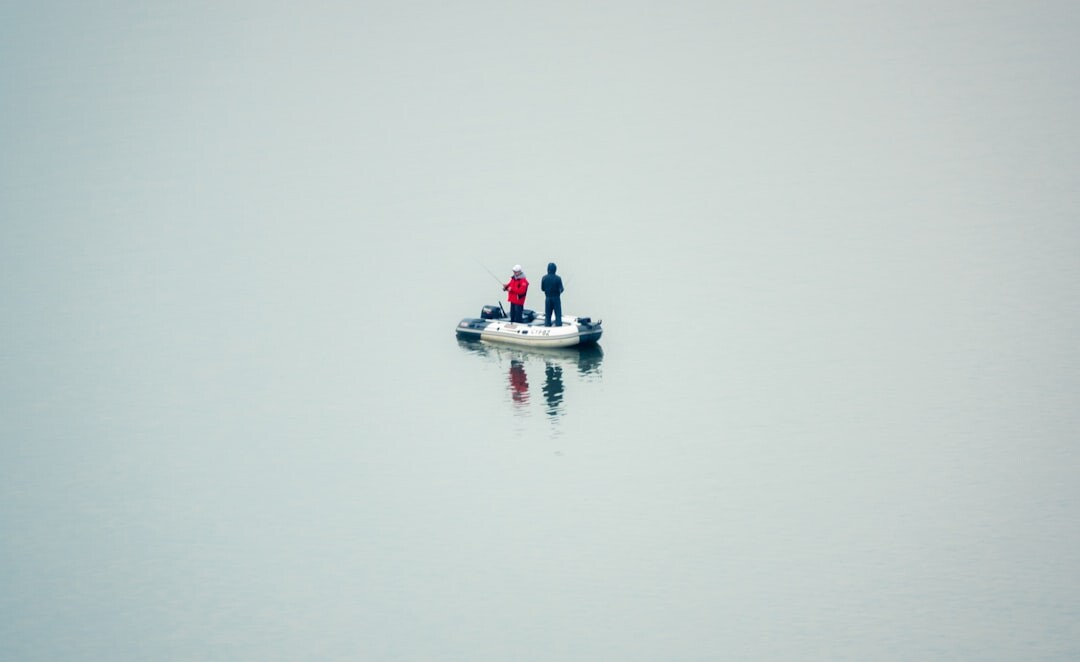 man reflecting alone