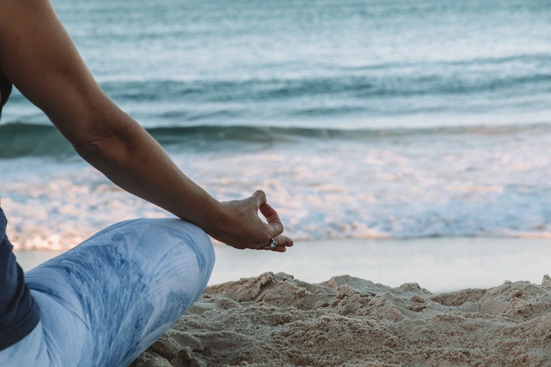 serene meditation scene