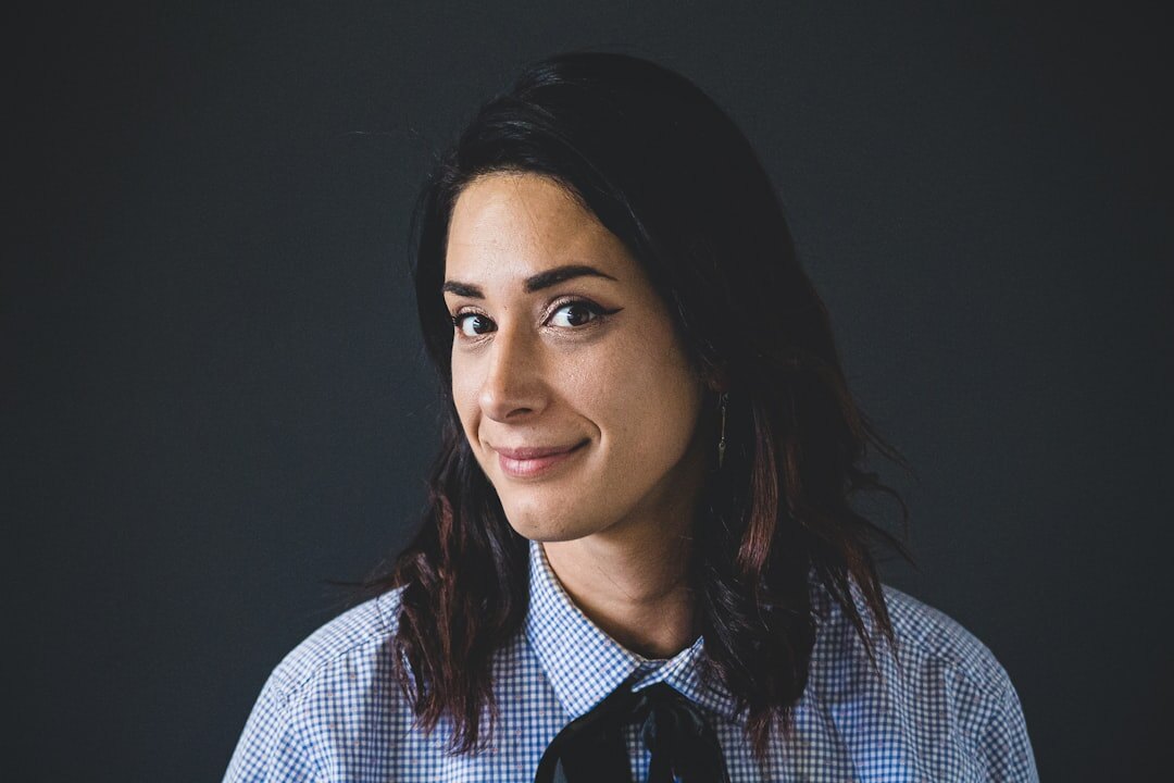 professional woman in business attire